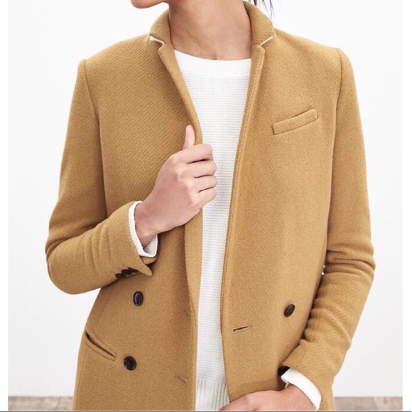 Banana Republic Jackets & Blazers - {BANANA REPUBLIC} Tan Camel Blazer Coat Wool Blend